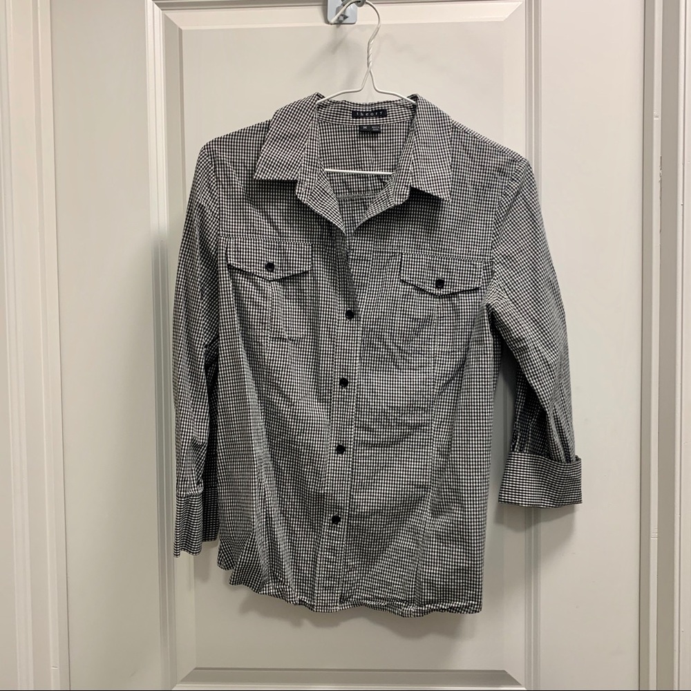 Theory button down dress shirt